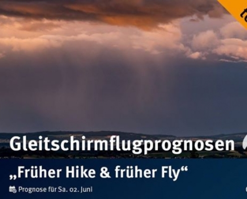 burnair Gleitschirmflugprognosen für Sa. 02 Juni 2018 Ein Tag für