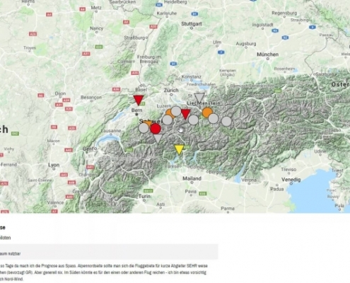 burnair Gleitschirmflugprognose für Samstag 03. Mai 2019 Es gibt so