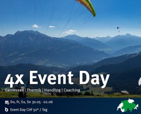 burnair Gleitschirmflugprognose für Auffahrt / Donnerstag 30. Mai. Unten hui