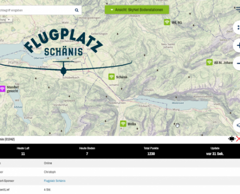 Wow – heute ist eine weitere burnair SkyNet Bodenstation in