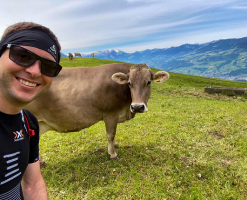 Ein wunderschöner Hike & Fly auf die Arvialp
