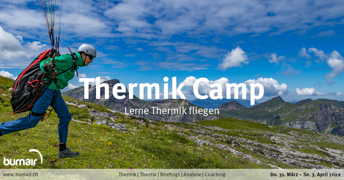 Thermik Camp – Berner Oberland – Lerne Thermik fliegen